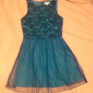 Aqua Dress👗